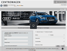 Tablet Screenshot of centrowagen.com